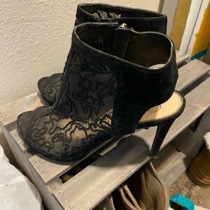 Jessica Simpson Black Heeled Boots